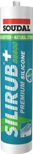 Soudal-Silikon Soudal Neutralsilikon Silirub+ S8800 anthrazit