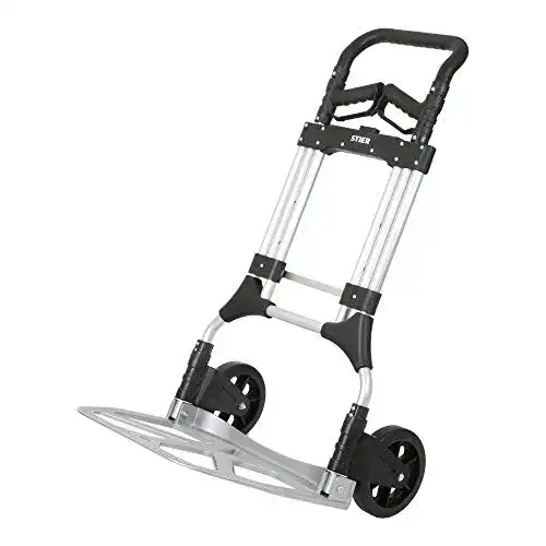 Die beste Sackkarre mit Vollgummireifen STIER Premium klappbar, bis 200kg 2026 Test Bestseller Sackkarre mit Vollgummireifen STIER Premium klappbar, bis 200kg