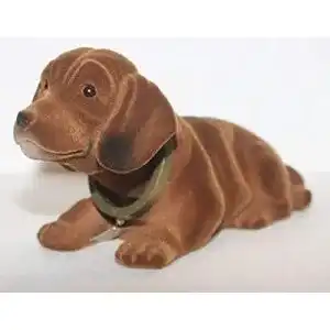 Wackeldackel RAKSO Wackel Dackel Figur Hund Wackelfigur H 14