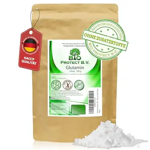 Glutamin Bio Protect Pulver 500 g rein und ohne Zusatzstoffe