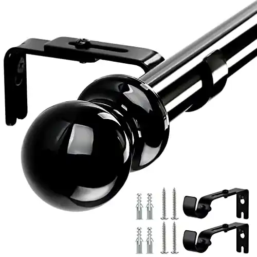 Gardinenstangen HARRMS Gardinenstange Ausziehbar, 76-369cm
