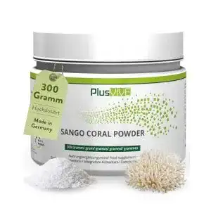 Calcium-Pulver Plusvive Sango Korallen Pulver 300 Gramm