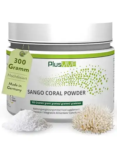 Calcium-Pulver Plusvive Sango Korallen Pulver 300 Gramm