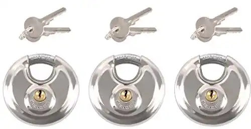 Die beste Diskusschloss iapyx ® gleichschließendes schloss, 3 Stück, Ø 70mm 2026 Test Bestseller Diskusschloss iapyx ® gleichschließendes schloss, 3 Stück, Ø 70mm
