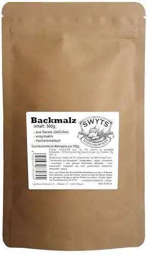 Backmalz LowCarbWelt.de 500g – aus Gerste, enzymaktiv