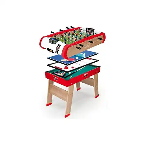 Multifunktionsspieltisch Smoby 640001 – Multifunktions Tischfußball