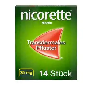Nikotinpflaster Nicorette Pflaster mit 25 mg Nikotin
