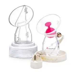 Handmilchpumpe NatureBond Silikon All-in-1 mit Pumpenkapsel
