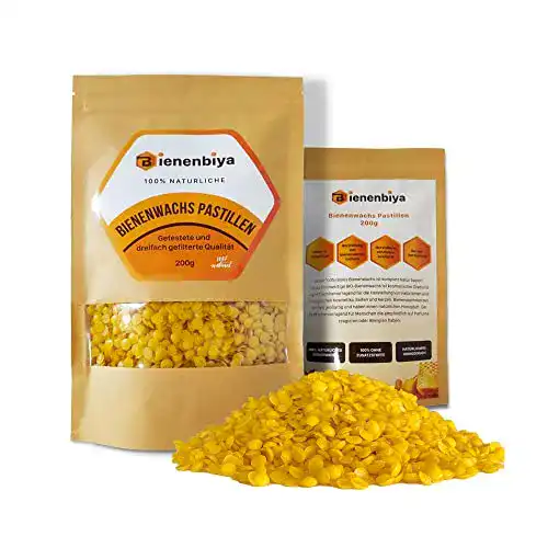 Bienenwachs Bienenbiya ® 100% Reine Pastillen (200g)