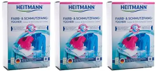Farbfangtuch HEITMANN Farb- und Schmutzfangtücher, 3×45 Stück