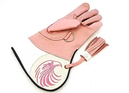 Falknerhandschuh starlingukpk, aus echtem, weichem Rindsleder