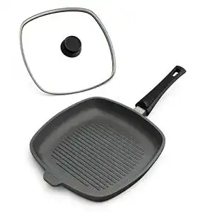 Pfanne mit abnehmbarem Griff Hoffmann Grillpfanne Induktion
