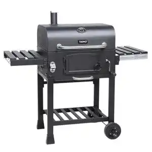 Holzkohlegrillwagen TAINO Hero BBQ Smoker Holzkohle
