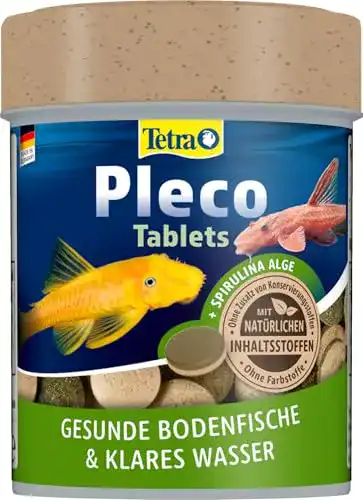 Fischfutter Tetra Pleco Tablets, nährstoffreich, 275 Tabletten