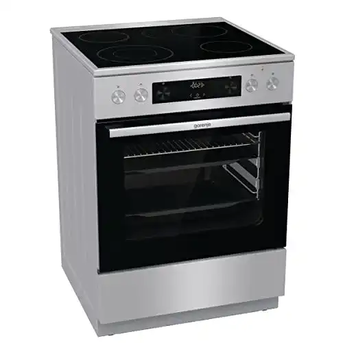 Elektro-Standherd Gorenje GECS6C 70 XPA Glaskeramik-Kochfeld