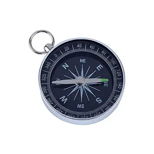 Die beste Taschenkompass Alomejor Tragbarer mit Aluminium Schalenrand 2026 Test Bestseller Taschenkompass Alomejor Tragbarer mit Aluminium Schalenrand