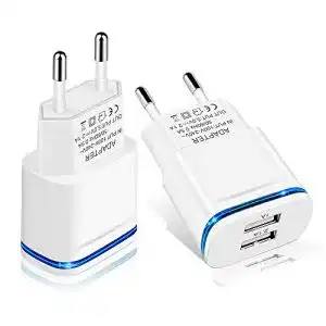 USB-Ladegerät LUOATIP USB Ladegerät 2.1A/5V 2-Pack