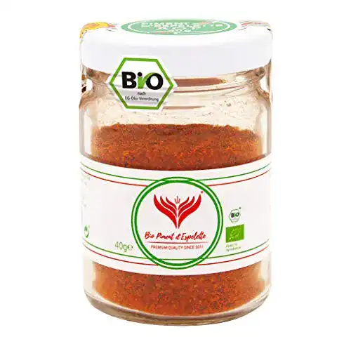 Piment Azafran BIO d‘ Espelette AOP Original aus Frankreich 40g