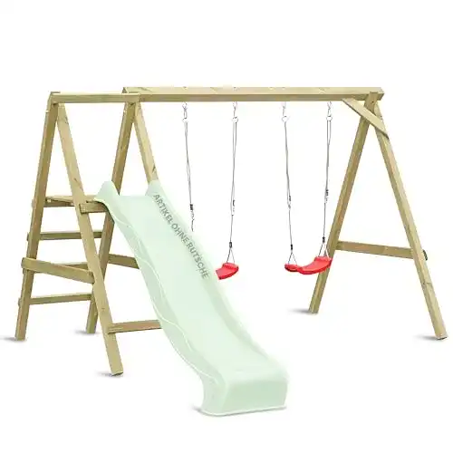 Schaukelgestell Holz Gartenpirat Schaukelgestell Premium 4.2