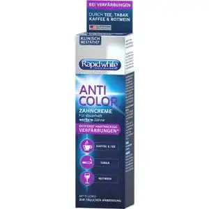 Whitening-Zahnpasta RAPID WHITE Anti Color Zahnpasta, 75 ml