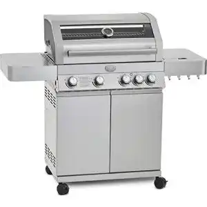Rösle-Gasgrill RÖSLE Gasgrill BBQ-Station Videro G4 Edelstahl