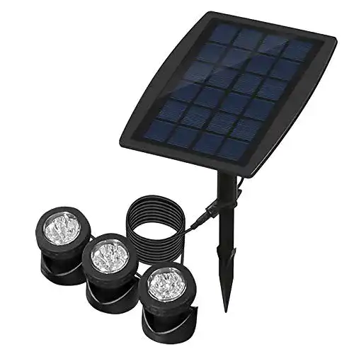 Die beste Teichbeleuchtung ALLOMN LED, RGB-Farbwechsel, vier Lichtmodi 2026 Test Bestseller Teichbeleuchtung ALLOMN LED, RGB-Farbwechsel, vier Lichtmodi