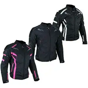 Motorradjacke HEYBERRY Damen Motorrad Jacke Textil