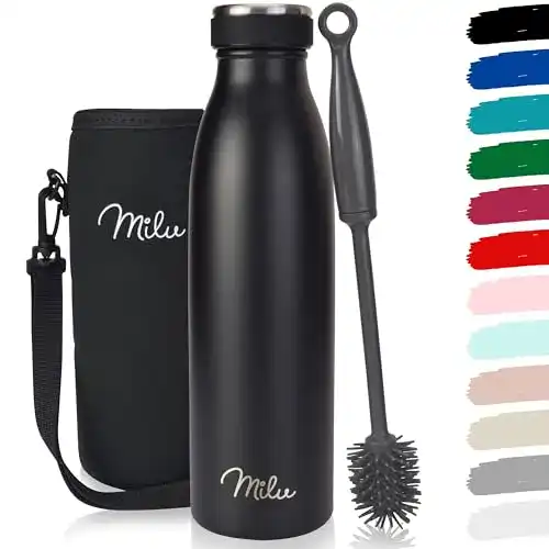 Thermosflaschen Milu Edelstahl Trinkflasche 500ml, 750ml, 1000ml