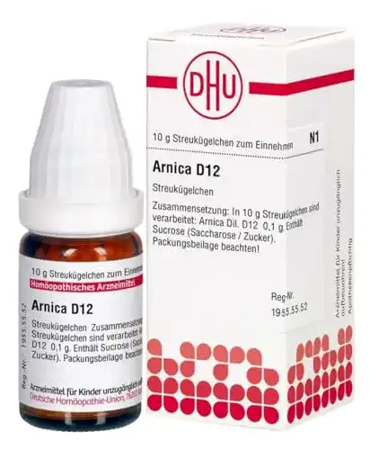 Arnica-Globuli DHU Arnica D12 Streukügelchen, 10 g Globuli