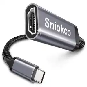 USB-C-HDMI-Adapter Sniokco USB C auf HDMI Adapter, Typ C