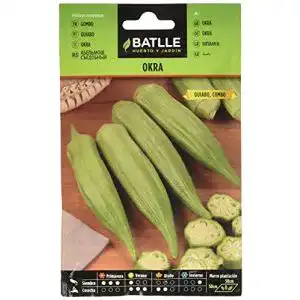 Okra-Samen Batlle Gemüsesamen, Okra Samen