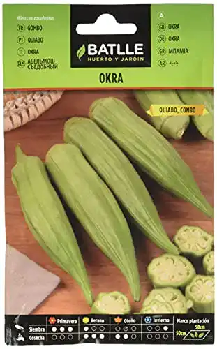 Okra-Samen Batlle Gemüsesamen, Okra Samen