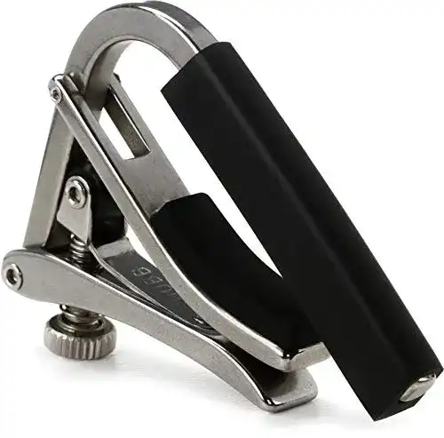 Kapodaster Westerngitarre Shubb S1 Capo deluxe Silber