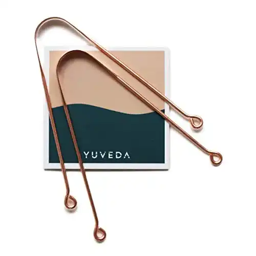 Zungenreiniger Kupfer Yuveda aus Kupfer 2 Ayurveda