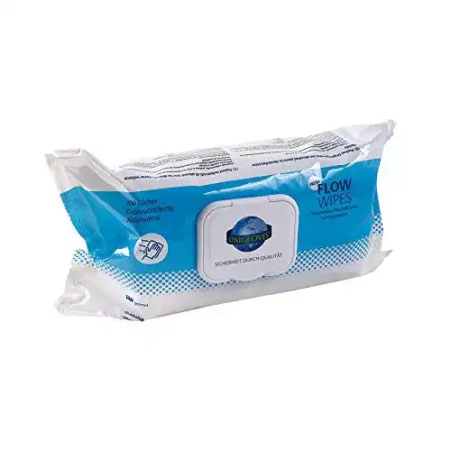 Flächen-Desinfektionstücher Unigloves FLOW WIPES fresh, 100er