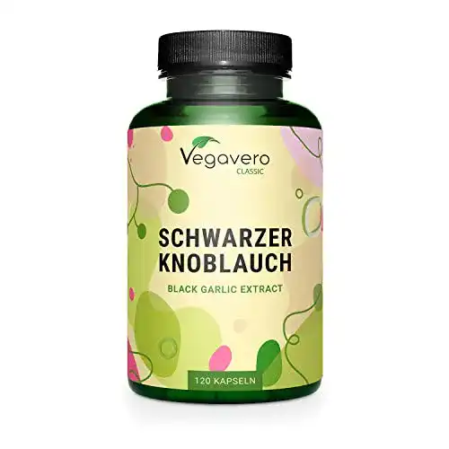 Knoblauch-Kapseln Vegavero SCHWARZER KNOBLAUCH ®