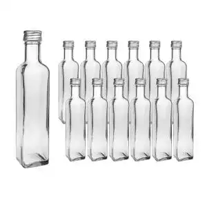 Likörflaschen Vitrea 12 leere Glasflaschen Flaschen Maraska 250ml