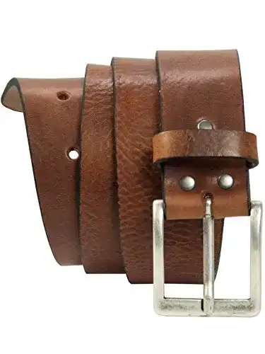 Gürtel Harrys-Collection Unisex Jeans Vollrindleder, Bundweite:90