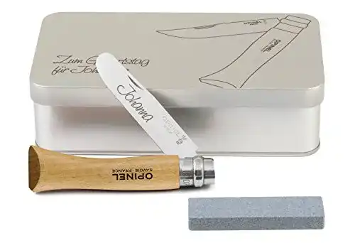 Schnitzmesser Kinder Opinel Kinder-Taschenmesser Buchenholz