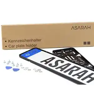 Kennzeichenhalter (rahmenlos) ASARAH Kennzeichenhalter Auto