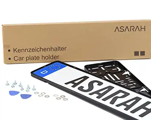 Die beste Kennzeichenhalter (rahmenlos) ASARAH Kennzeichenhalter Auto 2026 Test Bestseller Kennzeichenhalter (rahmenlos) ASARAH Kennzeichenhalter Auto