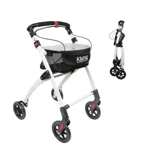 Wohnungsrollator KMINA PRO – Rollator faltbar und leicht