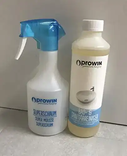 Die beste Sanitärreiniger Prowin Bad und 500 ml & Superschaumflasche 2026 Test Bestseller Sanitärreiniger Prowin Bad und 500 ml & Superschaumflasche