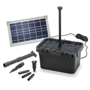 Solar-Teichpumpe Esotec Solar Teichfilter Komplettset Professional