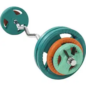 Gorilla-Sports-Hanteln GORILLA SPORTS ® Langhantel Set 35kg