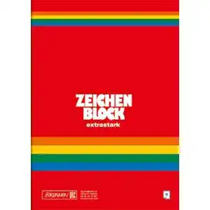 A2-Papier Brunnen 1047921 Zeichenblock (A2, 125 g/m², 10 Blatt)