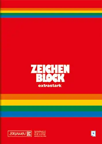 A2-Papier Brunnen 1047921 Zeichenblock (A2, 125 g/m², 10 Blatt)