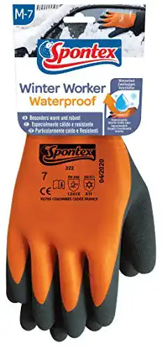 Wasserdichte Arbeitshandschuhe Spontex Winter Worker
