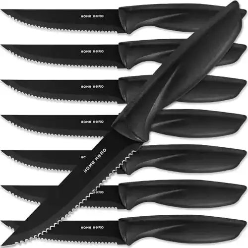 Steakmesser Home Hero Edelstahl Set 8-teilig
