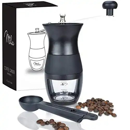Hand-Kaffeemühle Milu Manuelle Kaffeemühle KM01